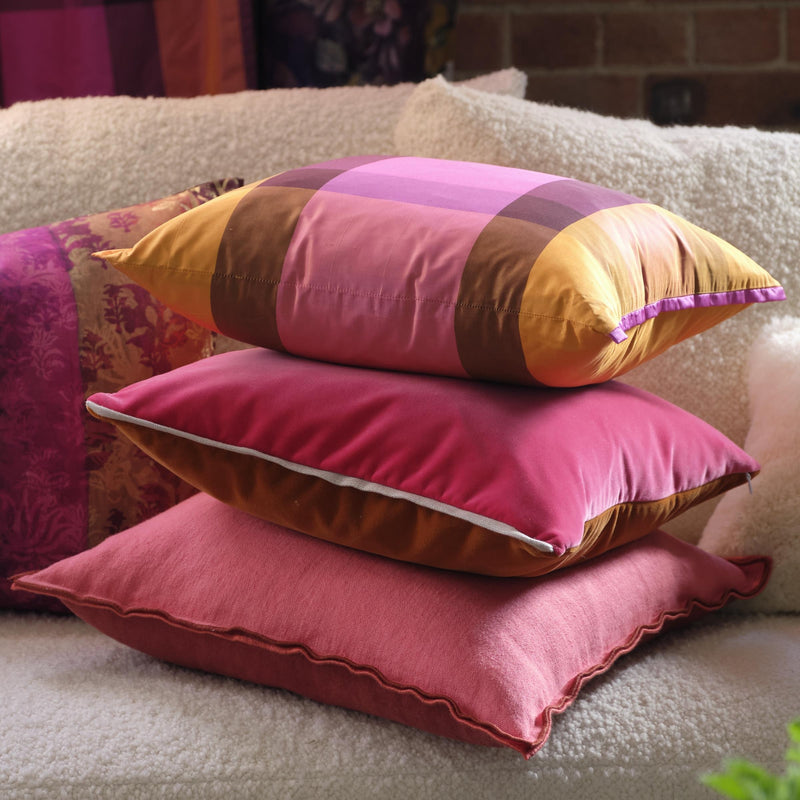 VARANASI FUCHSIA DECORATIVE PILLOW
