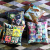 LACROIX PHOTOCALL MULTICOLORE DECORATIVE PILLOW