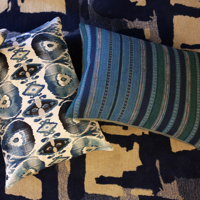 CUZCO INDIGO DECORATIVE PILLOW