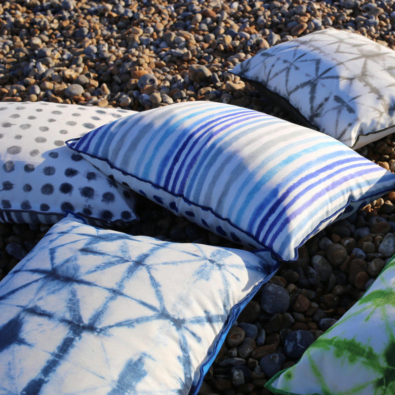 AMLAPURA COBALT OUTDOOR DECORATIVE PILLOW