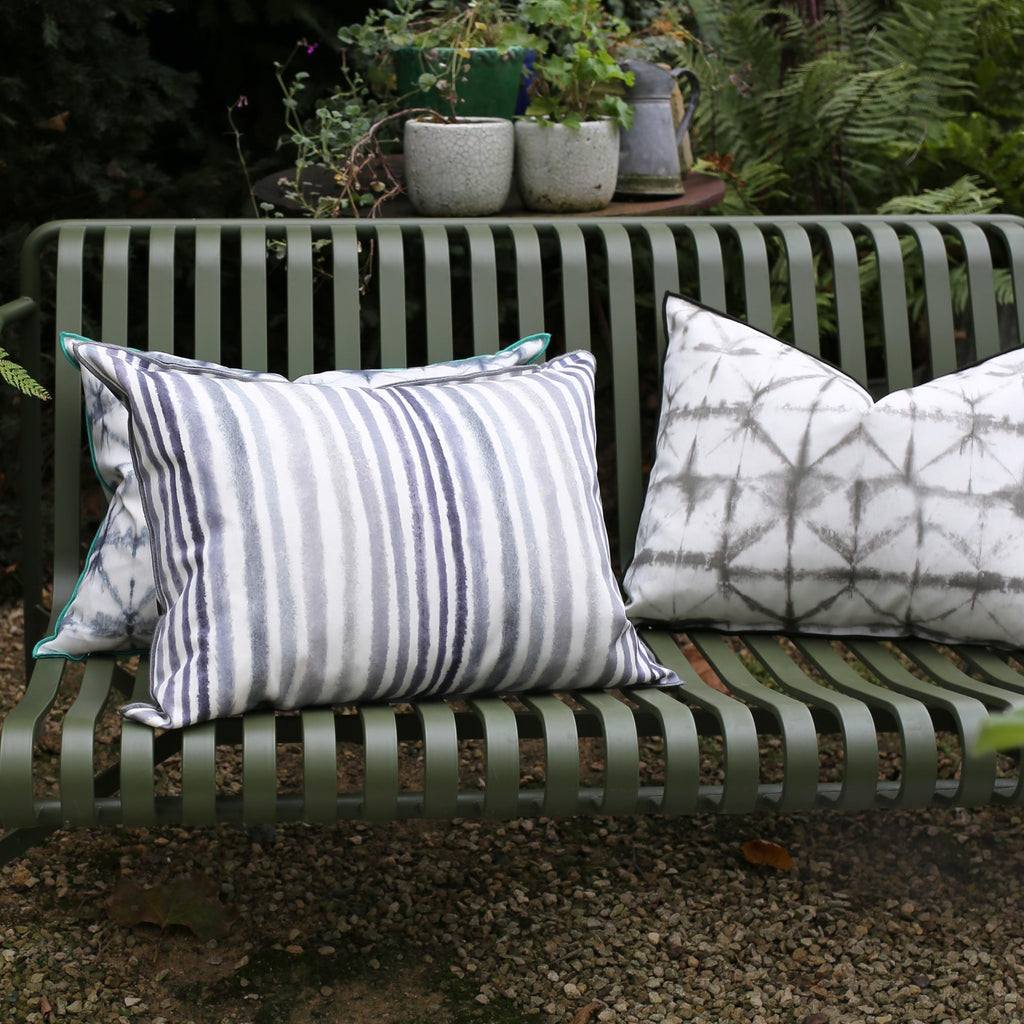 AMLAPURA GRAPHITE OUTDOOR DECORATIVE PILLOW