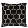 MANIPUR NOIR LARGE DECORATIVE PILLOW