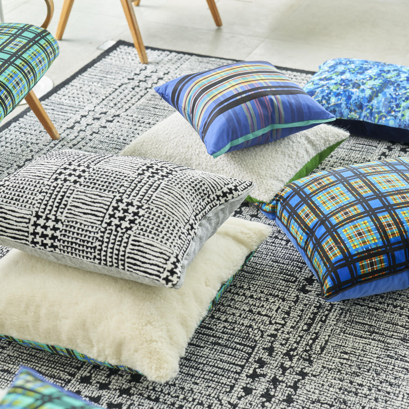 CHENNAI COBALT DECORATIVE PILLOW