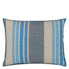 BRERA STRIATO COBALT DECORATIVE PILLOW