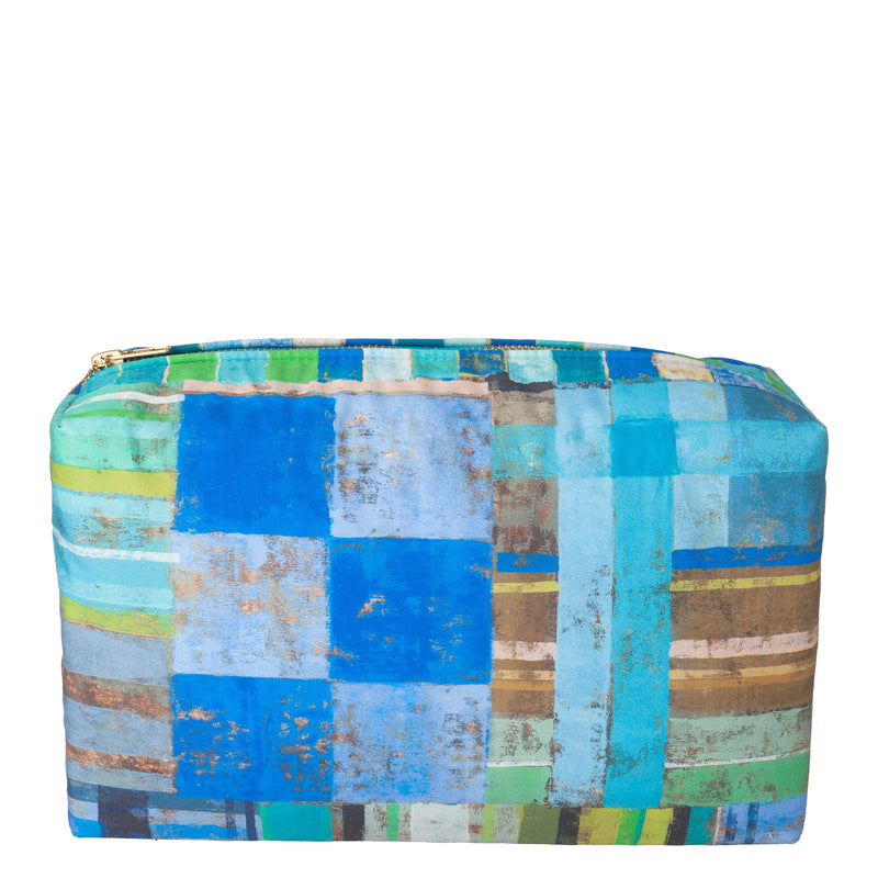 ACHARA AZURE LARGE TOILETRY BAG