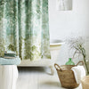 TARBANA DAMASK NATURAL SHOWER CURTAIN SAMPLE