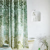 TARBANA DAMASK NATURAL SHOWER CURTAIN SAMPLE