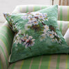 FLEUR D'ASSAM EMERALD DECORATIVE PILLOW