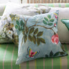 PAPILLON CHINOIS TEAL DECORATIVE PILLOW