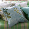 PAPILLON CHINOIS TEAL DECORATIVE PILLOW