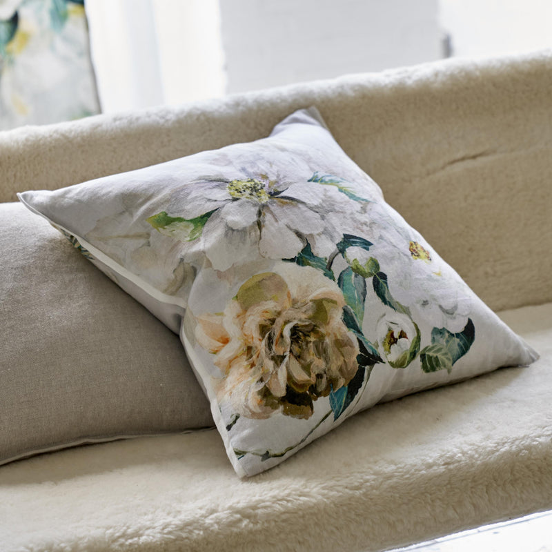 JARDIN BOTANIQUE GRANDE PEONY DECORATIVE PILLOW