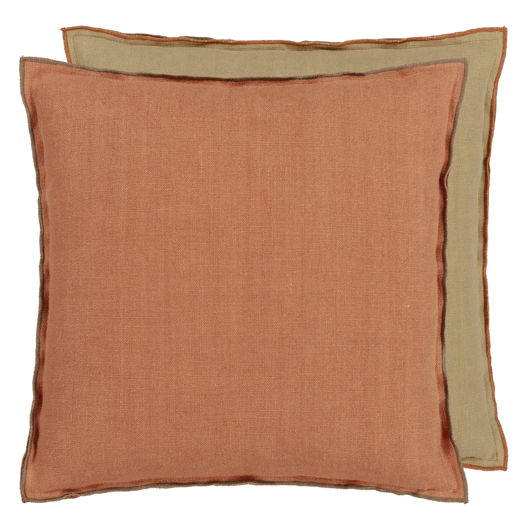 BRERA LINO BRICK AND TUREMIC DECORATIVE PILLOW