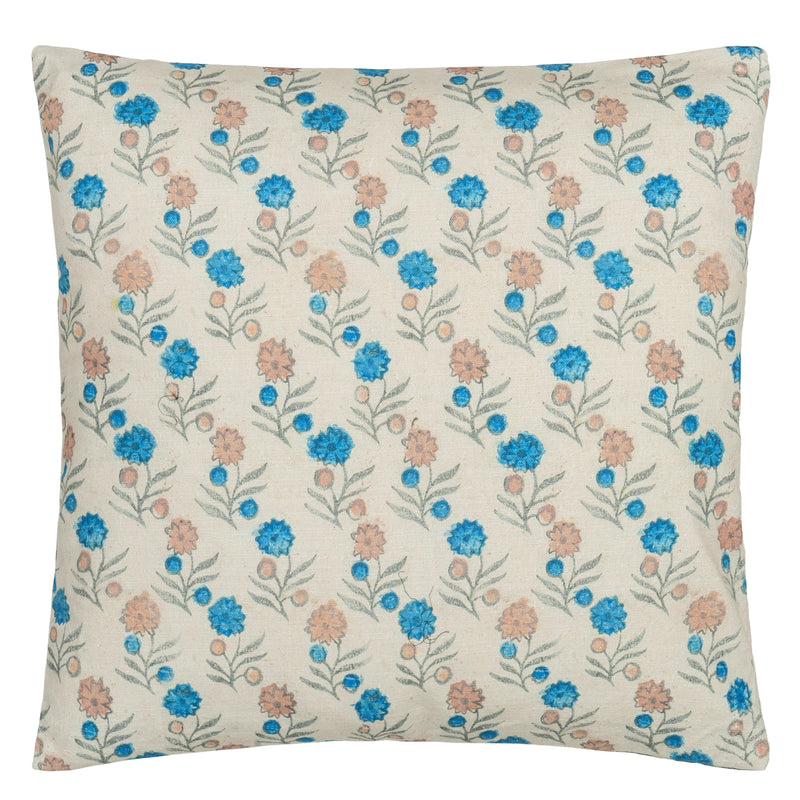 ELLEN'S EYES PARCHMENT DECORATIVE PILLOW