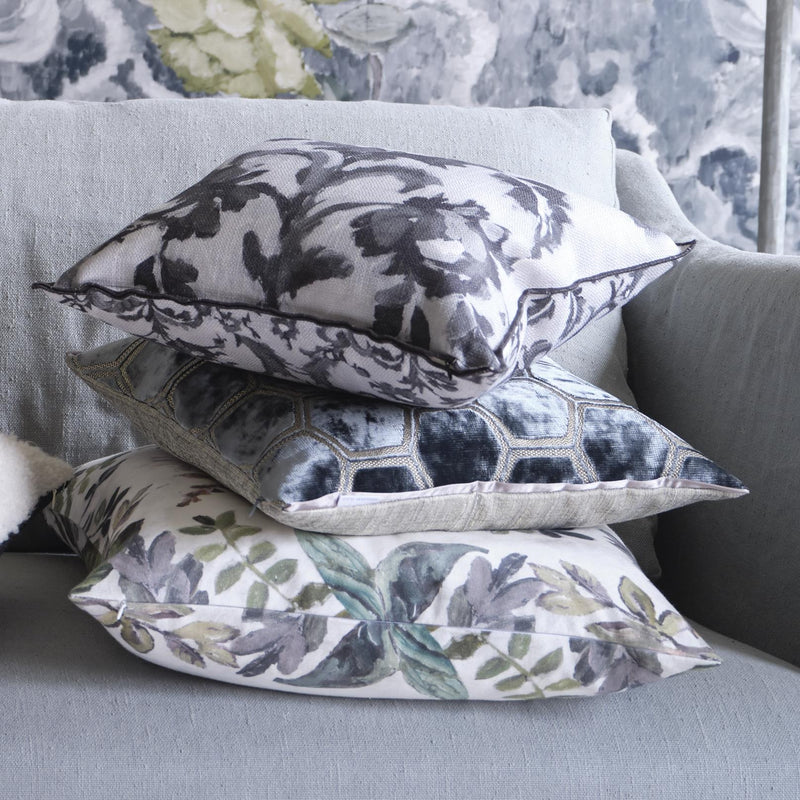 MANIPUR GRAPHITE DECORATIVE PILLOW