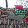 SAKIORI COBALT DECORATIVE PILLOW