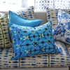 SHIBORI COBALT DECORATIVE PILLOW