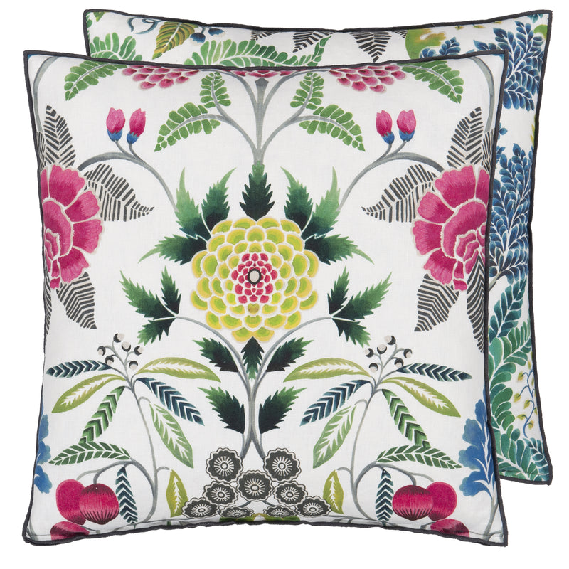 BROCART DECORATIF FUSCHIA DECORATIVE PILLOW