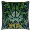 BROCART DECORATIF VELOURS NOIR DECORATIVE PILLOW