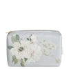 FLEURS BLANCHE PLATINUM TOILETRY BAGS