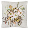 MARGARETTA LINEN SEPIA DECORATIVE PILLOW