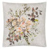 MARGARETTA LINEN SEPIA DECORATIVE PILLOW