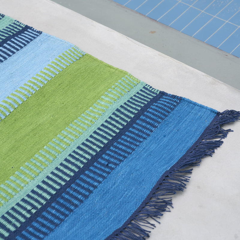 MUTURI COBALT OUTDOOR RUNNER RUG