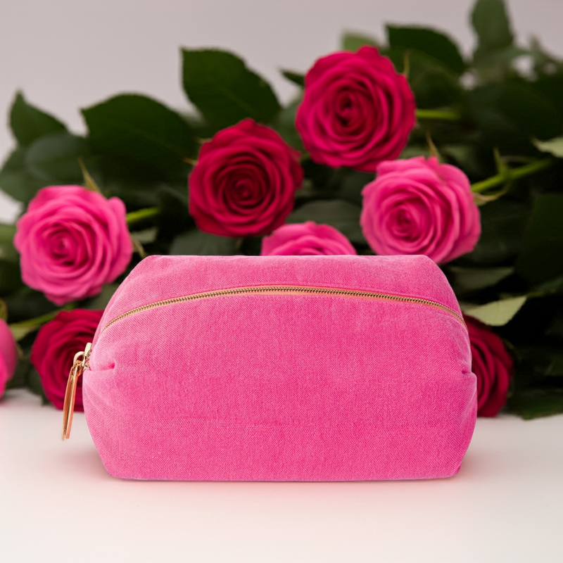 BRERA LINO CERISE LARGE TOILETRY BAG
