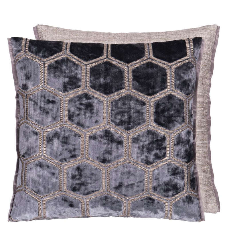 MANIPUR GRAPHITE DECORATIVE PILLOW