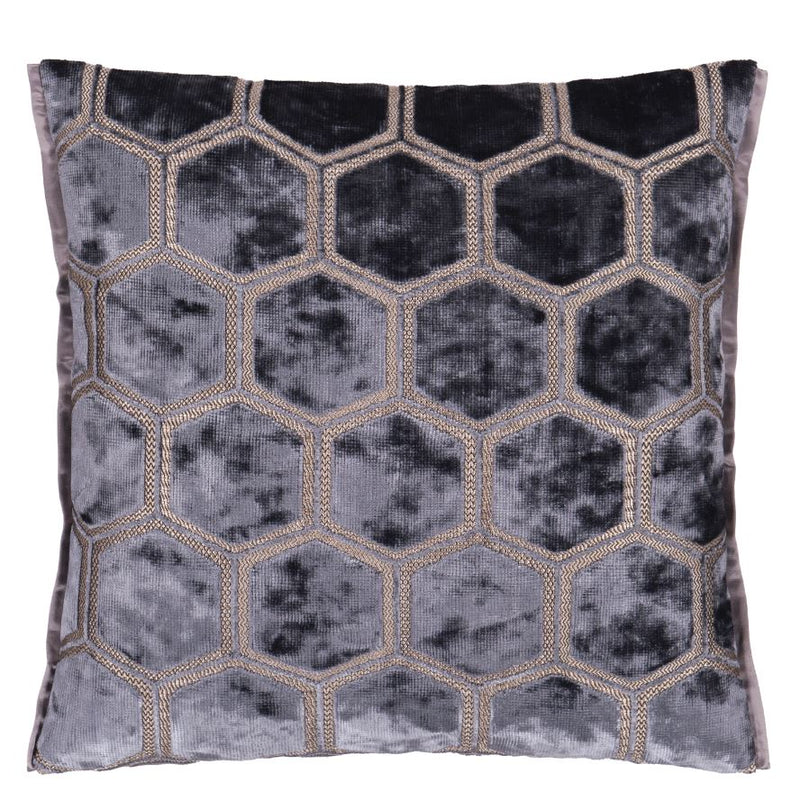 MANIPUR GRAPHITE DECORATIVE PILLOW