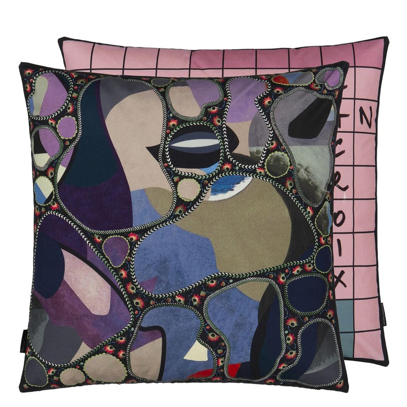 Gems Mix Agate Decorative Pillow