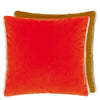 Varese Zinnia & Ochre Decorative Pillow