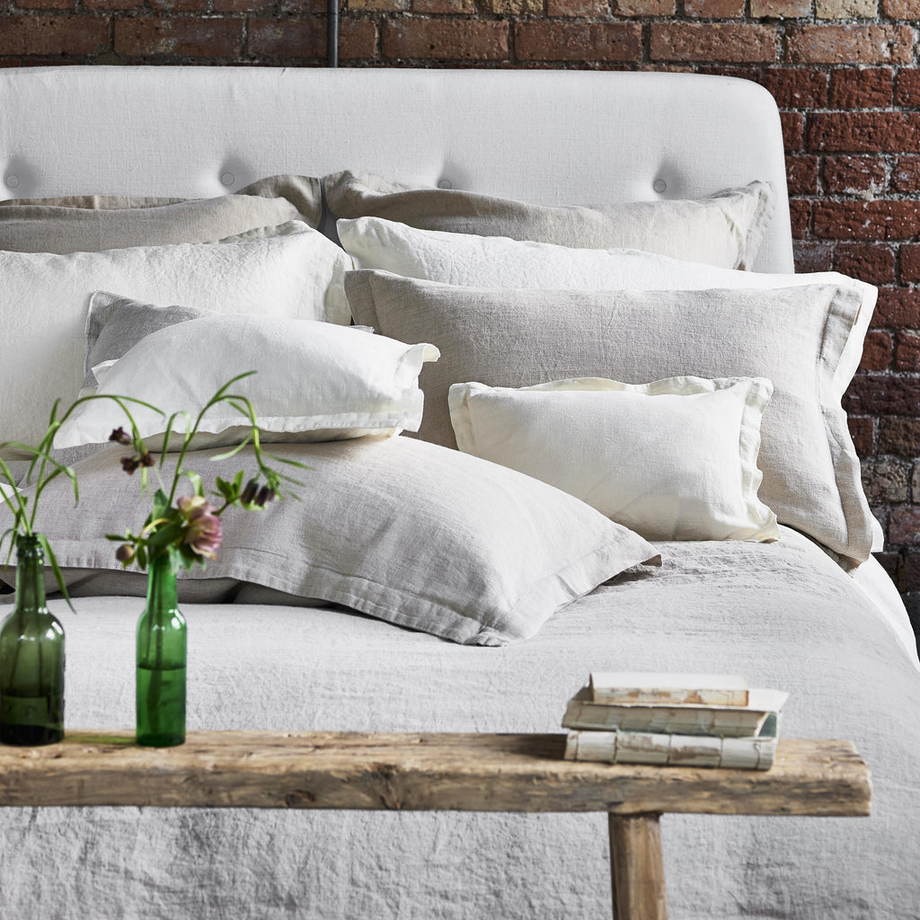 BIELLA IVORY BED LINEN SAMPLE