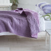 CHENEVARD DAMSON & MAGENTA QUILTS & QUILTED SHAMS