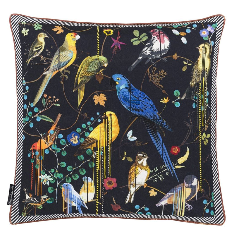 Birds Sinfonia Crepuscule Decorative Pillow	